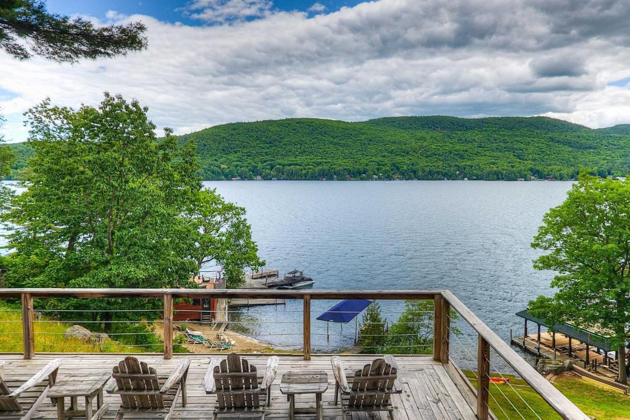Waterfront Lake George Cabin Walk To Water エクステリア 写真